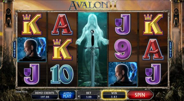 Avalon ii slot video poker